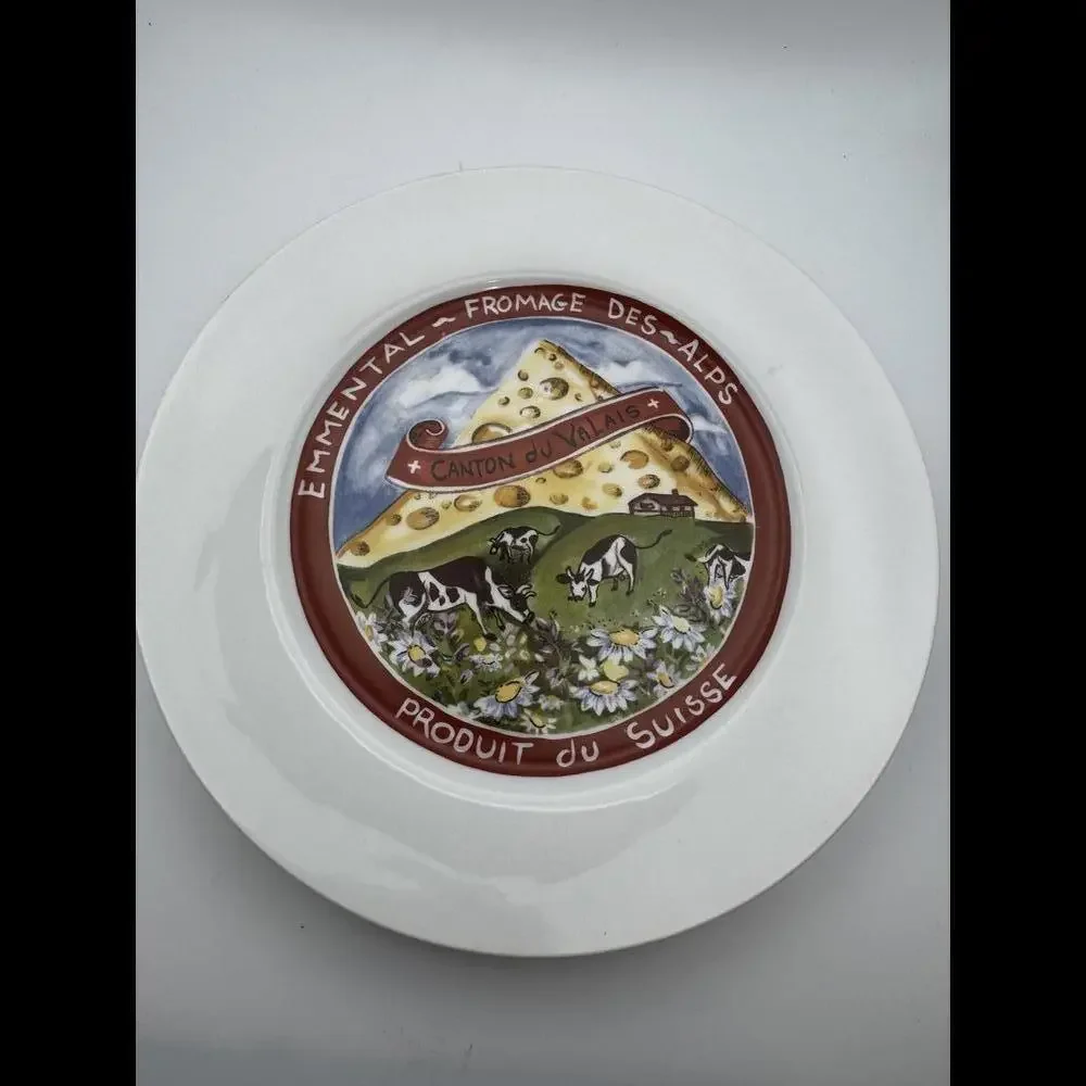 RH Restoration Hardware Collectible Decorative Cheese Plates Set of 4